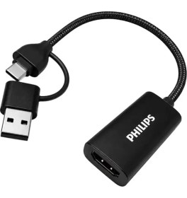 Resim Renas Store SWR1650F/93 Hdmı To Usb-C / USB 2.0 Full Hd Görüntü Yakalama Kartı (Video Capture Card) 