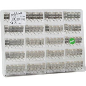 Resim Cat7 100 Lük Jack Konnektör 100 Lü Paket Cat7 Konnektör 
