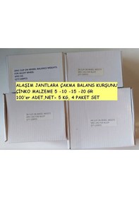 Resim Alaşım Jantlara Çakma Balans Kurşunu - Çinko Malzeme 5-10-15-20 Gr 
