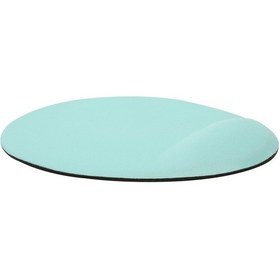 Resim Newdaki Yeşil Yuvarlak Bilgisiyar Notebook Bileklik Destekli Ergonomik Optik Mousepad 19x23 cm 