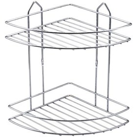 Resim Proaleteticaret Tema Paslanmaz Krom Banyo Köşelik 2 Li 