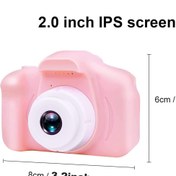 Resim Enesstore Mini 1080p Hd Kamera Çocuklar Için Ünisex Dijital Fotoğraf Makinesi Cmr9 