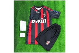 Resim Alaturka Mix Efsane Milan Ronaldinho Çocuk Futbol Forması 4'lü Set 