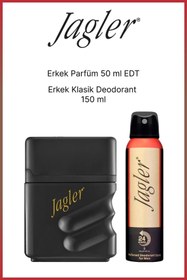 Resim Jagler Men Edt 50 Ml Parfüm + Klasik Deodorant 150 Ml 
