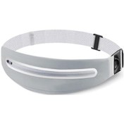 Resim Youmex Gri Spor Bel Çantası - Koşu Ve Fitness İçin Multifonksiyonel 7.2 İnç Telefon Kutusu, 60-110 Cm Bel Ölçeği Gri 