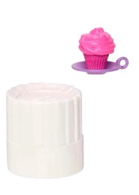 Resim Barbie Kariyer Bebeği Pasta Şefi HKT67 