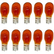Resim Zembil 10 Adet 12V T15 WY16W Dipsiz Standart Ampul Turuncu 