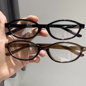 Resim 2 Adet Kadınlar İçin Sevimli Yuvarlak Gözlük - Kaplumbağa Kabuğu & Siyah Çerçeve, Reçetesiz Yumru Camlar, Her Gün Giymek Partiler Fotoğraflar için Y2K Tarzı Şık Aksesuar Hafif Tam Kenarlık Çerçeveli (Reçete Gerekmez) Oval Yüz 