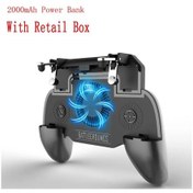 Resim 2000mah-gaming L1 R1 Kontrol Joystick Android Iphone Uyumlu Telefon İçin Gamepad Pubg Denetleyici Mobil Tetik Joypad Oyun Konsolu Pad Hücresel 