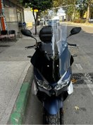 Resim Motocam Rks Blade Siperlik Ön Cam 2023 2024 Model 75cm Şeffaf Renkli 4mm Uzun Cam 