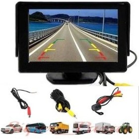 Resim Audiomax 5 İnç Araç Monitör Araç Geri Görüş Park Kamerası Md2 