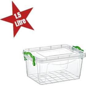 Resim Eco Lounge Şeffaf Saklama Kutusu 1.5 Litre 