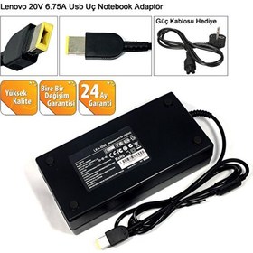 Resim Afila Lenovo Thinkpad P50 I7-6700HQ Adaptör Cihazı Şarj Aleti (135W) 