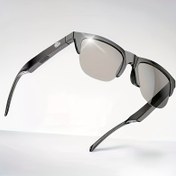 Resim Kablosuz 2'si 1 Arada Akıllı Gözlükler, Kablosuz Müzik & HD Sesli Görüşme, Dokunmatik Kontrol, Type-C Şarj, Yarı Çerçeve Tasarım - Uniseks Şık Teknoloji Aksesuarları, Handsfree Telefon, Zarif Çerçeveler, Premium Yüzey, Çok Fonksiyonlu Aksesuar, Müzik Severler İçin, Modern Gözlük, Dayanıklı Yapım, Profesyonel Aksesuar 