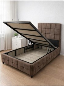 Resim Tek Kişilik Profil Baza Başlık 90 x 190 CM 