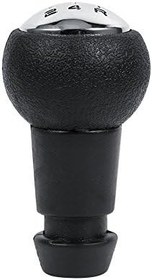 Resim Evrensel Siyah Araba 5 Vites Vites Kolu Vites Topuzu, Araba Vites Kolu Topuzu Çubuk Kafa Seviyesi, Çubuk Vites Topuzu Otomotiv Manuel Şanzıman Kılavuzu 307 için 