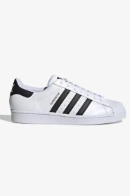 Resim adidas Superstar EG4958 Beyaz &amp; Siyah Erkek Günlük Ayakkabı 