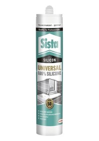 Resim Sista Şeffaf Silikon 280 Ml Kartuş 20 Adet / 1 Koli Şeffaf 