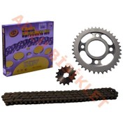 Resim Cub Ön-Arka Dişli Zincir Set Sfr 14-36T 428H-110L 