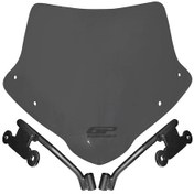 Resim GP Kompozit Honda CB750 Hornet 2023-2024 Uyumlu Ön Cam Füme 28 cm 
