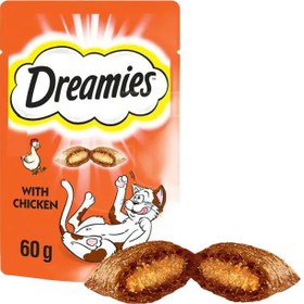 Resim Dreamies Tavuklu Kedi Ödül Maması 60 Gr 