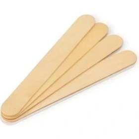 Resim 100 Parça Karton Kutulu Ağda Spatula Çubuk (5389) 