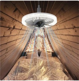 Resim Zyzqstore Akıllı Tavan Led Işıklı, Uzaktan Kumandalı, Modern Tasarım 