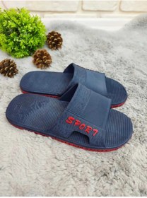 Resim Gezer Erkek Kaymaz Taban Banyo Balkon Sport Lacivert-kırmızı 