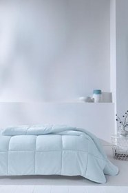 Resim Yataş Macaron Tek Kişilik Wellsoft Yorgan - Mavi, 155 x 215 