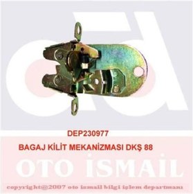Resim DEPAR 977 Bagaj Kilit Mekanizması Doğan Kartal Şahin 88 