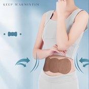 Resim 20 Adet Kelebek Şeklinde Karın Sıkılaştırıcı ve Isıtıcı Bantlar, Açık Bej Dostu Bitkisel Lif, Dokumasız Kumaş, Pil Gerekmez - fitness performansını artırmak için ideal 