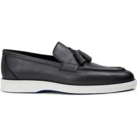 Resim Deery Deri Gri Erkek Loafer Ayakkabı - 01958Mgrıc01 