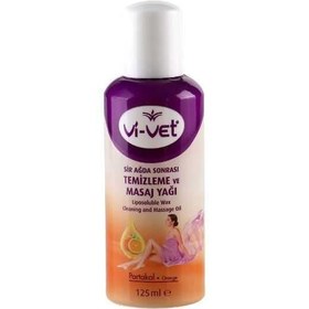 Resim Vi-Vet Sir Ağda Sonrası Temizleme & Masaj Yağı 125 ml - Portakal 