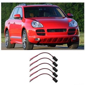 Resim Lemestar 10 Adet T10 W5w Araba Moto Led Ampul Soketi, Yumuşak Kauçuk, Su Geçirmez, Dayanıklı Bağlayıcı, Kolay Kurulum 