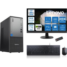 Resim Lenovo Thinkcentre Neo 50T Gen5 Intel Core I7 14700 24GB Ddr5 4tb SSD 21.5 Inç Monitör Freedos Nvidia GTX1650 4gb Masaüstü Bilgisayar 16502112UAS0GL00F10 + Zetta Flash Bellek 