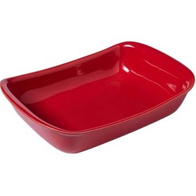 Resim Pyrex Su26Rr5/7046 26Cm Fırın Kabı Kırmızı 