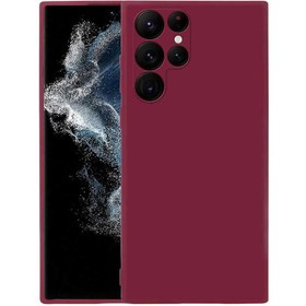 Resim SAFA Galaxy S22 Ultra Uyumlu Zore Mara Lansman Kılıf-Koyu Mor 