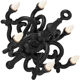 Resim Fallen Chandelier M Siyah Yer Aydınlatması 