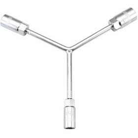 Resim Üç Çatal Soket Anahtar Aracı Y-altıgen Kol Basit Çok Fonksiyonlu Hareketli Uzama Çubuğu Donanım Aracı 8-9-10 