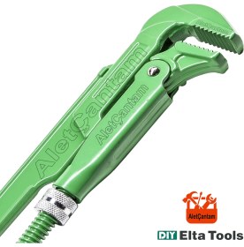 Resim Elta Maşalı Boru Anahtarı 1.5 Elta Bir Izeltaş Markasıdır 