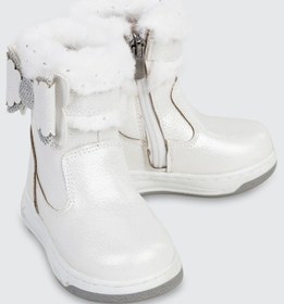 Resim Civil Boots Kız Çocuk Kürklü Vakko Bot 21-25 Numara Beyaz 