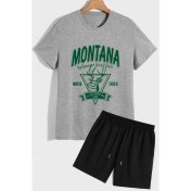 Resim Trendypassion Montana Şort T-Shirt Eşofman Takımı 