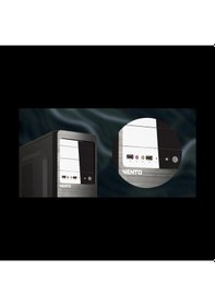 Resim Vento Vs114f Mid Tower, 400w Siyah, Kurumsal Kasa 