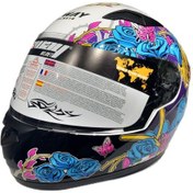 Resim Sway 815K Gloss Girl Full Face Çocuk Kaskı 