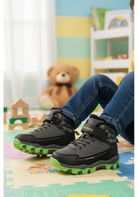 Resim Aspor Füme Kürklü Cırtlı Erkek Çocuk Düz Bot Çok Renkli 