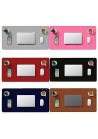 Resim Microcase Deri Mouse Pad Laptop Bilgisayar Geniş Masa Matı 80x40 Al3023 Kırmızı 