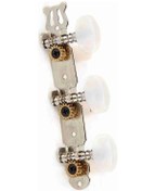 Resim Moveevo Klasik Gitar Tuner, 3 Sol 3 Sağ Metal Konstrüksiyon, Hızlı Ve Doğru Akort, Anti-rust, Kolay Kurulum Yer Değiştirme Parçası 