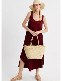 Resim Alexander Gardi Alexandergardi Asimetrik Kesim Kolsuz Elbise (B22-482A) 