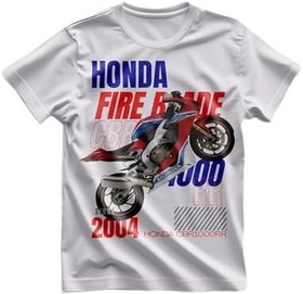 Resim HONDA CBR1000RR Baskılı Kaliteli Unisex T-shirt 