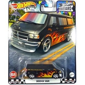 Resim Hot Wheels Boulevard Premium Dodge Van Oyuncak Araba HKF15 